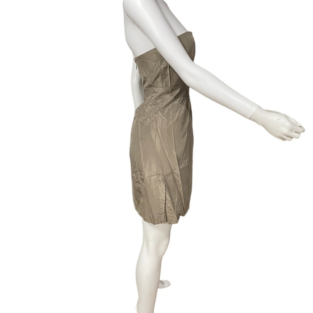 J Crew 100% Silk Strapless Dress - Picture 6 of 8